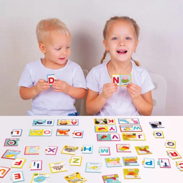 Agerino De la A la Z - Puzzle Educativ Alfabet si Litere [2]