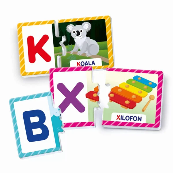 Agerino De la A la Z - Puzzle Educativ Alfabet si Litere [3]
