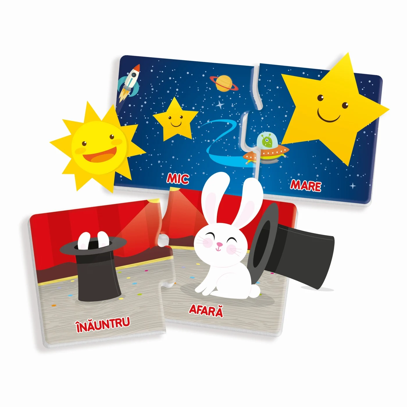 Agerino Jocul Opozitiilor - Puzzle Educativ 24 Piese [3]