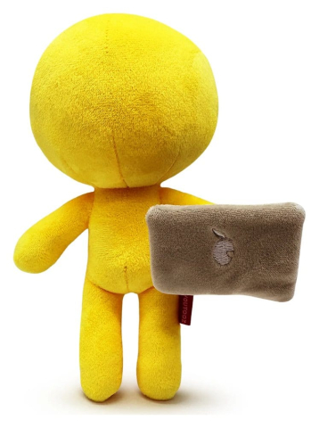 PRECOMENZI - Alan Becker Plush Figure Gamer Yellow 22 cm