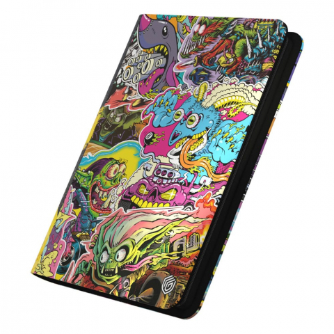 Accesorii jocuri de societate - Album MTG Zipfolio 360 – Aetherdrift Revved-Up Racers – Ultimate Guard Xenoskin