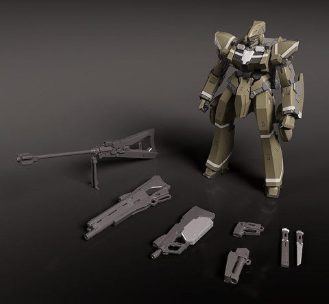Aldnoha.Zero Moderoid Model Kit KG-7 Areion 15 cm [11]