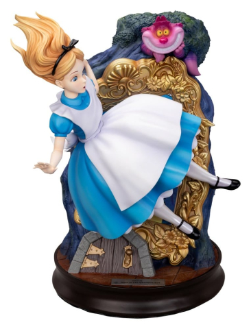 Alice in Wonderland Master Craft Statue Alice & The Cheshire Cat 40 cm [6]
