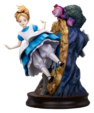 Alice in Wonderland Master Craft Statue Alice & The Cheshire Cat 40 cm [3]