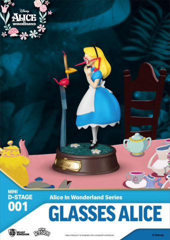 Alice in Wonderland Mini Diorama Stage Statues 6-pack 10 cm [2]