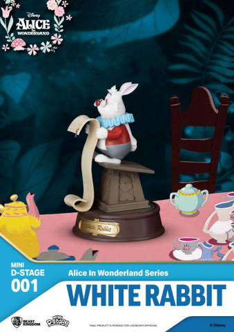 Alice in Wonderland Mini Diorama Stage Statues 6-pack 10 cm [4]