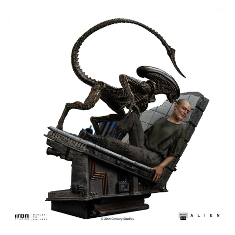 PRECOMENZI - Alien 3 Art Scale Statue 1/10 Ellen Ripley and Dog Alien 23 cm