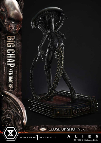 Alien (Film) Museum Masterline XL Statue 1/3 Big Chap Xenomorph Close Up Shot Ver. 100 cm [6]
