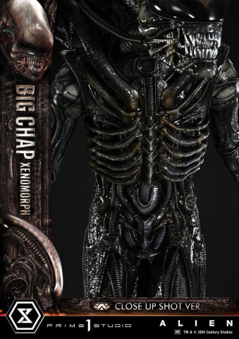 Alien (Film) Museum Masterline XL Statue 1/3 Big Chap Xenomorph Close Up Shot Ver. 100 cm [15]