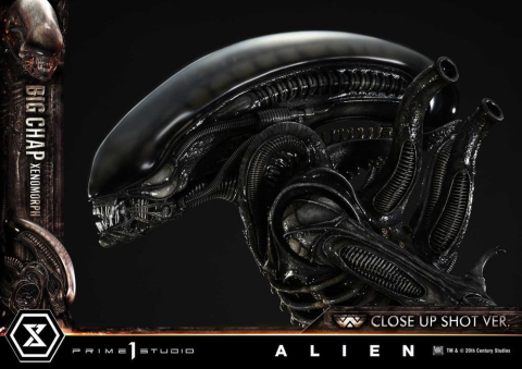 Alien (Film) Museum Masterline XL Statue 1/3 Big Chap Xenomorph Close Up Shot Ver. 100 cm [16]