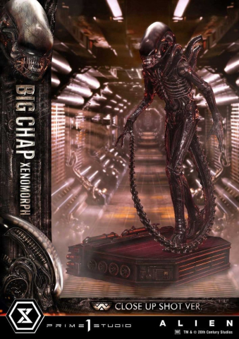 Alien (Film) Museum Masterline XL Statue 1/3 Big Chap Xenomorph Close Up Shot Ver. 100 cm [2]
