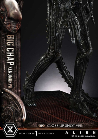 Alien (Film) Museum Masterline XL Statue 1/3 Big Chap Xenomorph Close Up Shot Ver. 100 cm [13]
