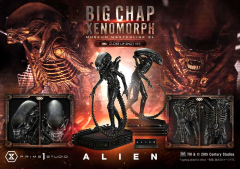 Alien (Film) Museum Masterline XL Statue 1/3 Big Chap Xenomorph Close Up Shot Ver. 100 cm [4]