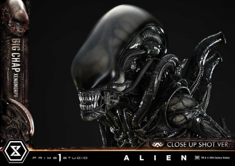 Alien (Film) Museum Masterline XL Statue 1/3 Big Chap Xenomorph Close Up Shot Ver. 100 cm [17]