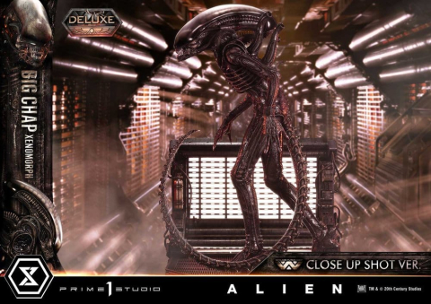 Alien (Film) Museum Masterline XL Statue 1/3 Big Chap Xenomorph Close Up Shot Ver. Deluxe Version 100 cm [2]