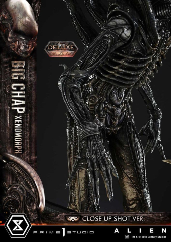 Alien (Film) Museum Masterline XL Statue 1/3 Big Chap Xenomorph Close Up Shot Ver. Deluxe Version 100 cm [13]