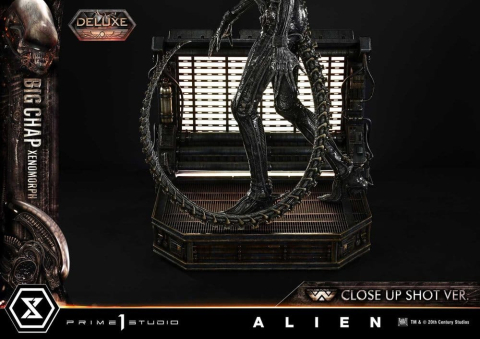 Alien (Film) Museum Masterline XL Statue 1/3 Big Chap Xenomorph Close Up Shot Ver. Deluxe Version 100 cm [18]