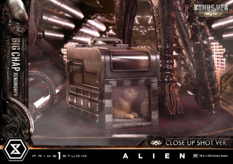 Alien (Film) Museum Masterline XL Statue 1/3 Big Chap Xenomorph Close Up Shot Ver. DX Bonus Version 100 cm [3]