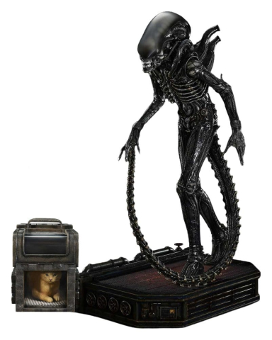 PRECOMENZI - Alien (Film) Museum Masterline XL Statue 1/3 Big Chap Xenomorph Close Up Shot Ver. DX Bonus Version 100 cm