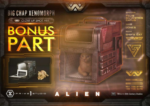 Alien (Film) Museum Masterline XL Statue 1/3 Big Chap Xenomorph Close Up Shot Ver. DX Bonus Version 100 cm [2]