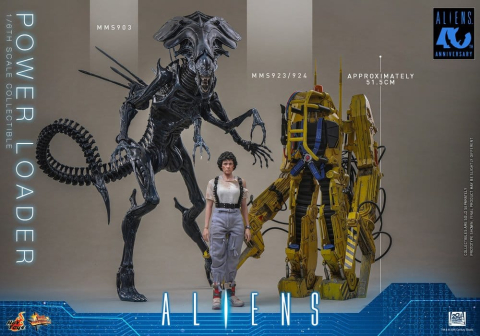Alien Movie Masterpiece Figure Set 1/6 Ellen Ripley and Power Loader 52 cm [19]