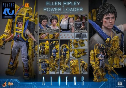 Alien Movie Masterpiece Figure Set 1/6 Ellen Ripley and Power Loader 52 cm [17]