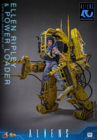 Alien Movie Masterpiece Figure Set 1/6 Ellen Ripley and Power Loader 52 cm [8]