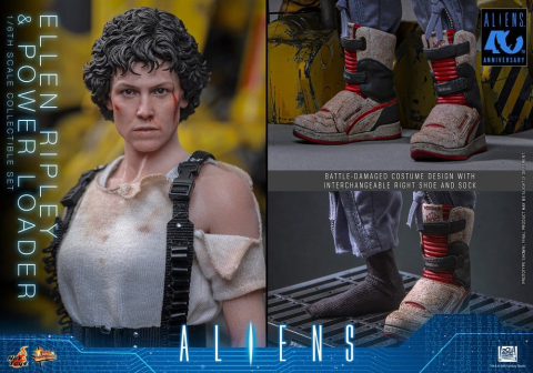 Alien Movie Masterpiece Figure Set 1/6 Ellen Ripley and Power Loader 52 cm [16]