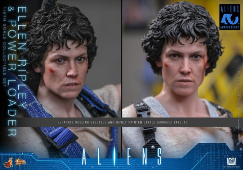 Alien Movie Masterpiece Figure Set 1/6 Ellen Ripley and Power Loader 52 cm [15]