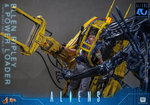 Alien Movie Masterpiece Figure Set 1/6 Ellen Ripley and Power Loader 52 cm [6]