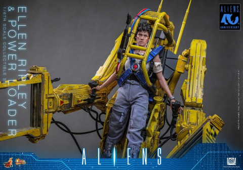 Alien Movie Masterpiece Figure Set 1/6 Ellen Ripley and Power Loader 52 cm [5]