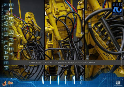 Alien Movie Masterpiece Figure Set 1/6 Ellen Ripley and Power Loader 52 cm [14]