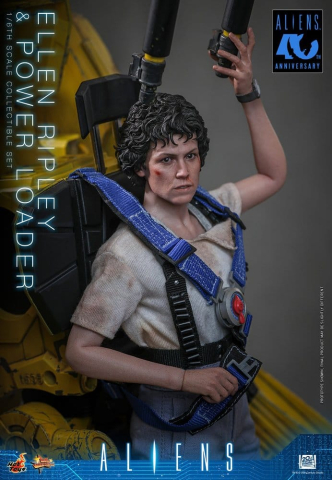 Alien Movie Masterpiece Figure Set 1/6 Ellen Ripley and Power Loader 52 cm [3]