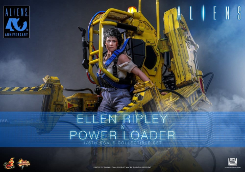 PRECOMENZI - Alien Movie Masterpiece Figure Set 1/6 Ellen Ripley and Power Loader 52 cm
