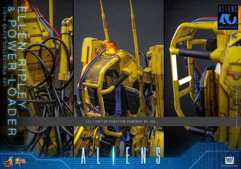 Alien Movie Masterpiece Figure Set 1/6 Ellen Ripley and Power Loader 52 cm [12]