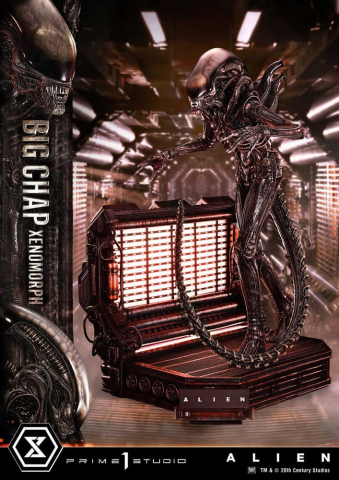 Alien Museum Masterline XL Statue 1/3 Big Chap Xenomorph Regular Ver. 100 cm [2]