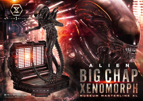 Alien Museum Masterline XL Statue 1/3 Big Chap Xenomorph Regular Ver. Bonus Version 100 cm [1]