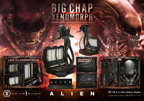 Alien Museum Masterline XL Statue 1/3 Big Chap Xenomorph Regular Ver. Bonus Version 100 cm [6]