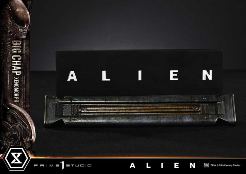 Alien Museum Masterline XL Statue 1/3 Big Chap Xenomorph Regular Ver. Bonus Version 100 cm [20]