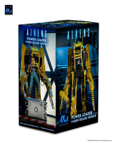 PRECOMENZI - Aliens Deluxe Vehicle Power Loader (P-5000) (40th Anniversary) 28 cm