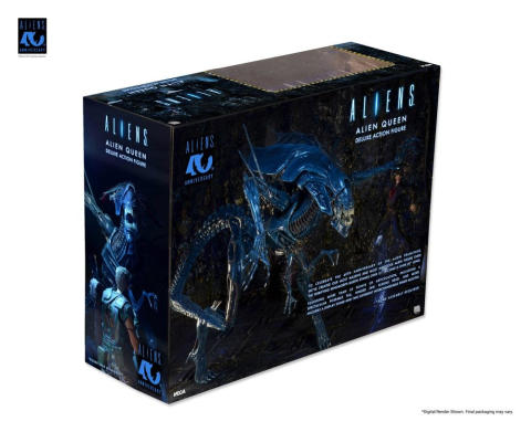 PRECOMENZI - Aliens Ultra Deluxe Action Figure Alien Queen (40th Anniversary) 38 cm