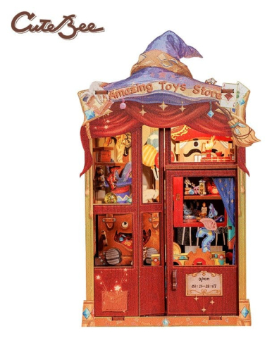 Amazing Toys Store - DIY Book Nook Kit cu LED [8]