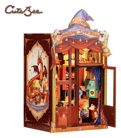 Book Nooks - Amazing Toys Store - DIY Book Nook Kit cu LED