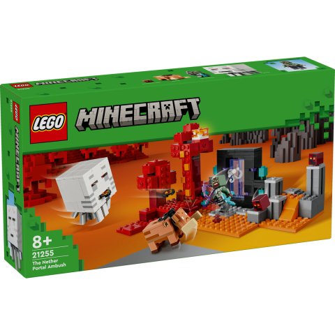LEGO Minecraft Ambuscada in portalul Nether 21255 [1]