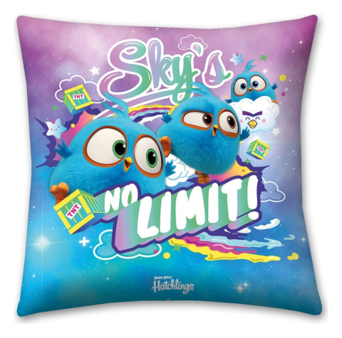 PRECOMENZI - Angry Birds Hatchlings Pillow No Limit 40 x 40 cm