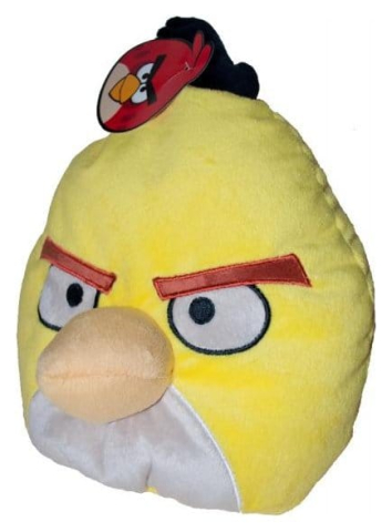 PRECOMENZI - Angry Birds Pillow Yellow 25 cm