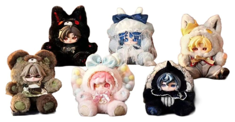 ANTOO Wonderland Mini Figures 4-Pack Furry 20 cm Blind Box [6]