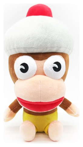 Ape Escape Plush Figure Pipo Monkey Yellow Shorts 22 cm [3]
