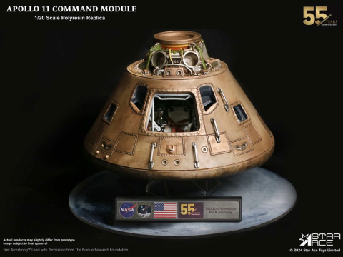 Apollo 11 Replica 1/20 Command Module (DX) 20 cm [11]