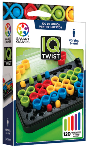 Apple Twist joc de logica cu 60 provocari (editie limba romana) Smart Games - Apple Twist joc de logica cu 60 provocari (editie limba romana)